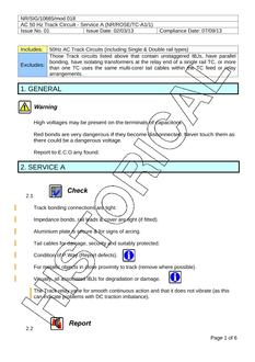 NR NR/SIG/10665/MOD 018 ISSUE 1