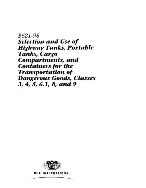 CAN/CSA B621-98