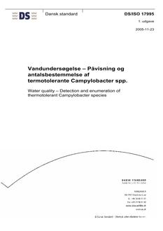 DANSK DS/ISO 17995