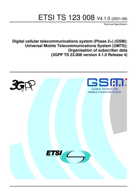 ETSI TS 123 008