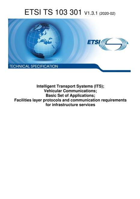 ETSI TS 103 301