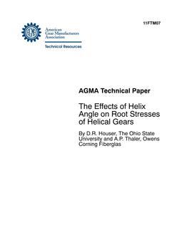 AGMA 11FTM07