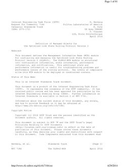 IETF RFC 7184