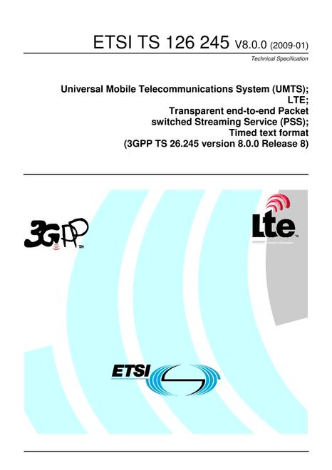 ETSI TS 126 245