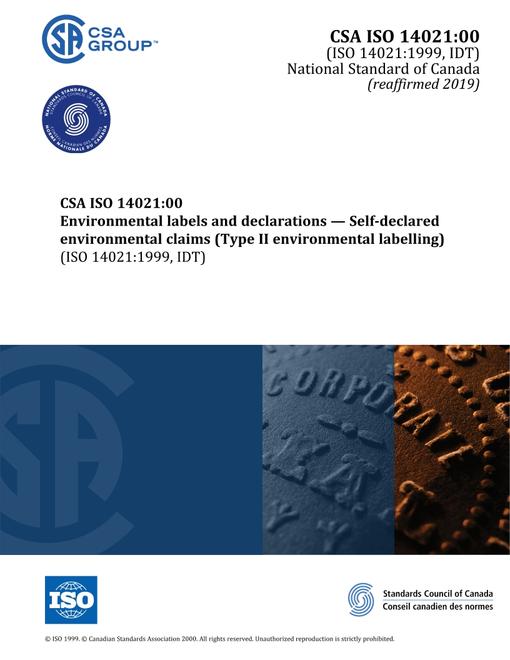 CAN/CSA-ISO 14021:00 (R2019)