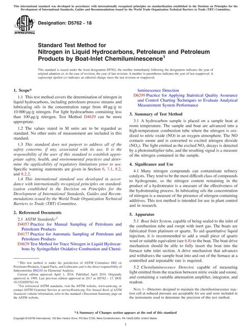 ASTM D5762-18