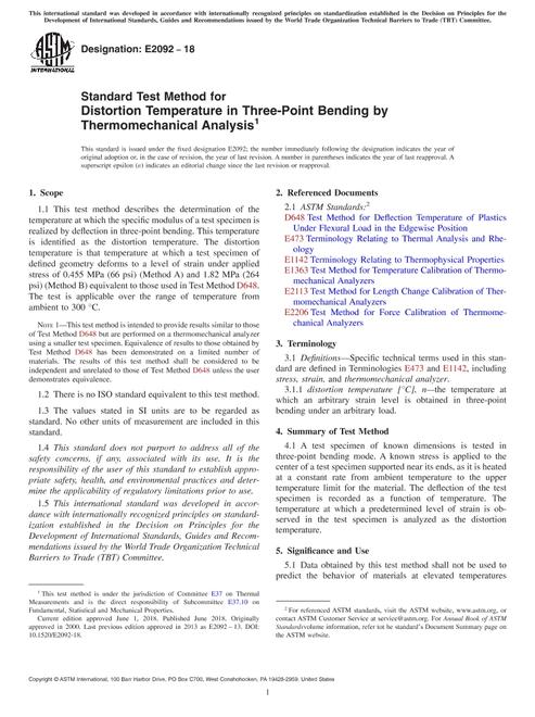 ASTM E2092-18