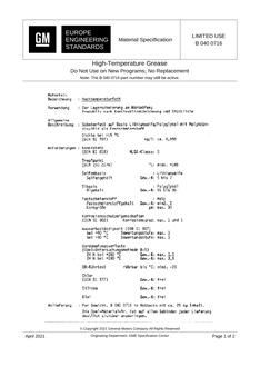 GME B 040 0716