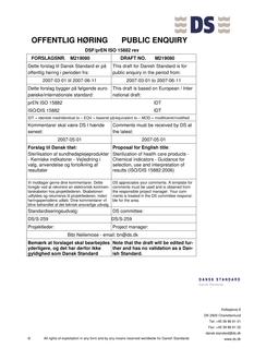 DANSK DS/EN ISO 15882