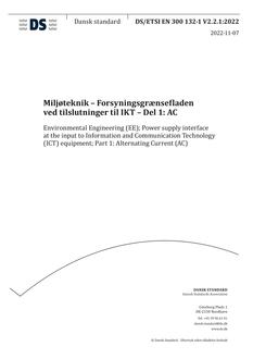 DANSK DS/ETSI EN 300 132-1 V2.2.1