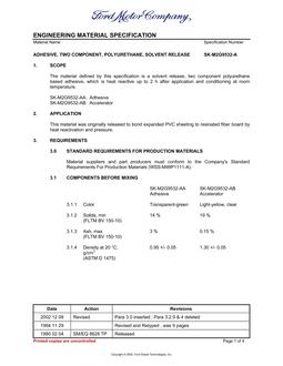 FORD SK-M2G9532-A