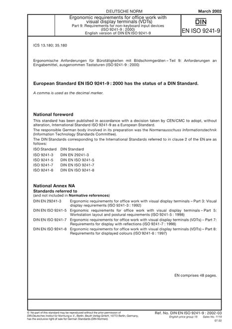 DIN EN ISO 9241-9