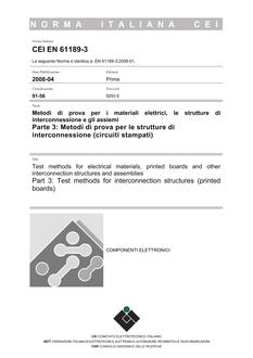 CEI EN 61189-3
