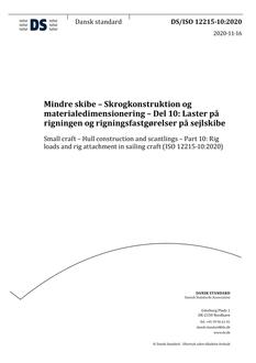 DANSK DS/ISO 12215-10
