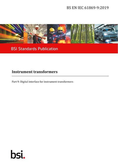 BS EN IEC 61869-9:2019