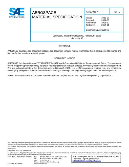 SAE AMS3056C