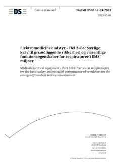 DANSK DS/ISO 80601-2-84
