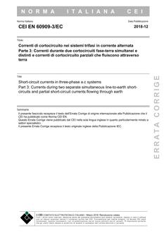 CEI EN 60909-3