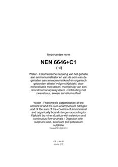 NEN NEN 6646+C1