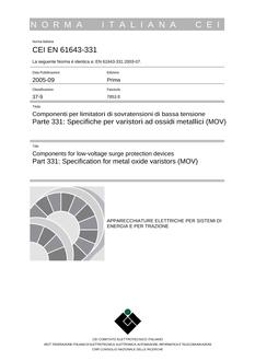 CEI EN 61643-331