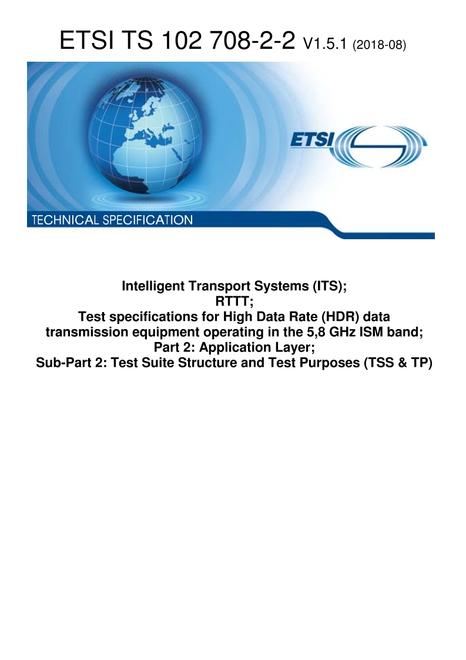 ETSI TS 102 708-2-2