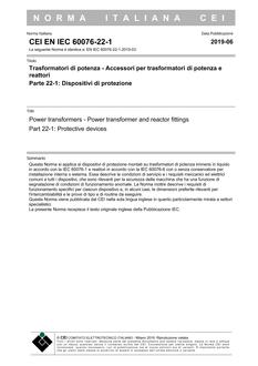 CEI EN IEC 60076-22-1