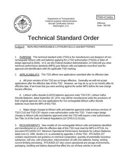 FAA TSO C142A