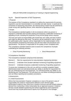 NR NR/L2/CTM/012/038 ISSUE 1