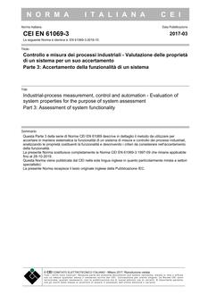 CEI EN 61069-3