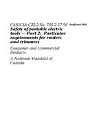 CAN/CSA C22.2 NO. 745-2-17-95(R1999)