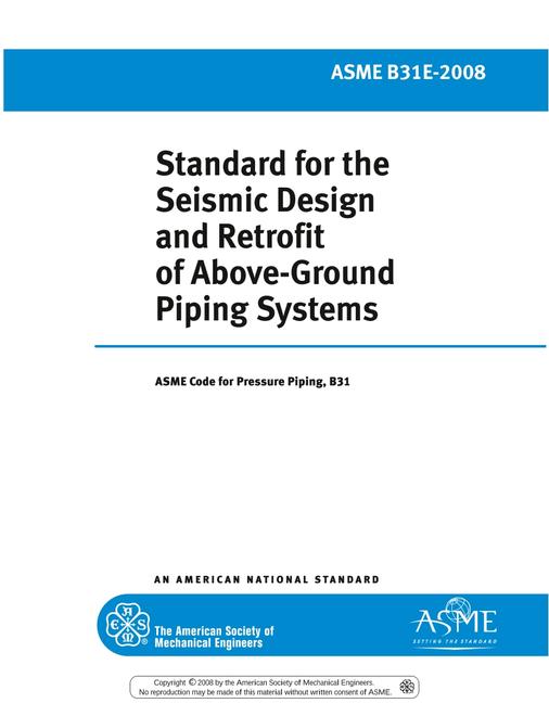ASME B31E-2008