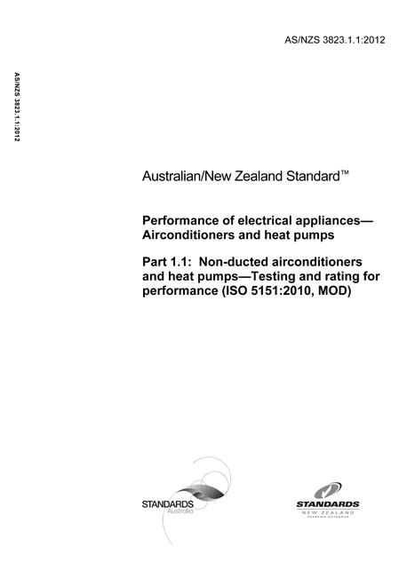AS/NZS 3823.1.1:2012