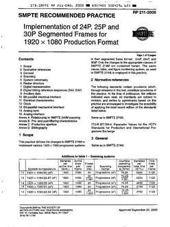 SMPTE RP 211