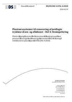 DANSK DS/EN ISO 11296-4