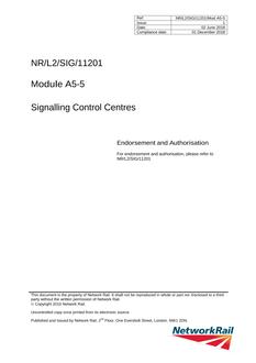 NR NR/L2/SIG/11201/MOD A5-5 ISSUE 1