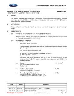 FORD WSB-M4D831-A