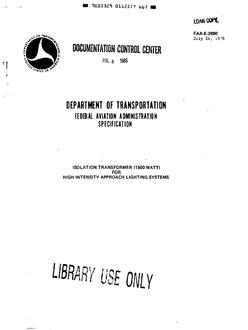 FAA FAA-E-2690