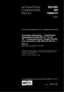 ISO/IEC ISP 10609-41:1995