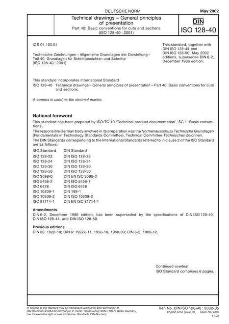 DIN ISO 128-40