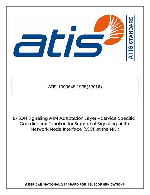 ATIS 1000645.1995(S2018)