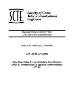 SCTE 22-3 2002 (R2007)