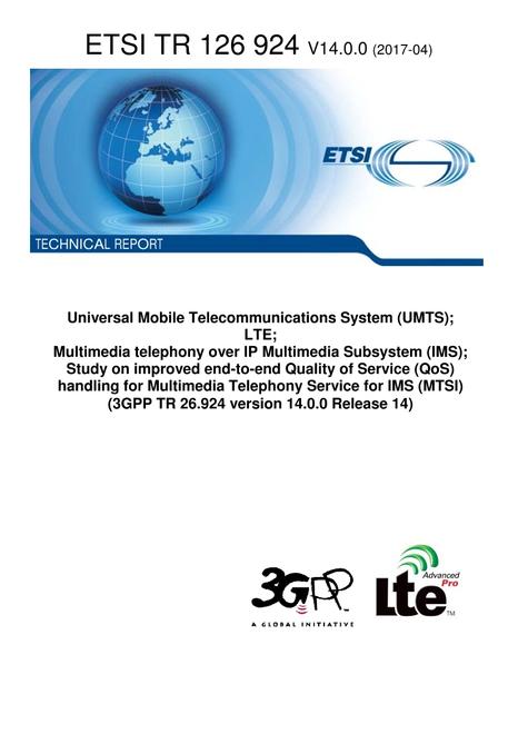 ETSI TR 126 924