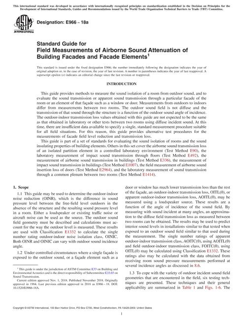 ASTM E966-18a