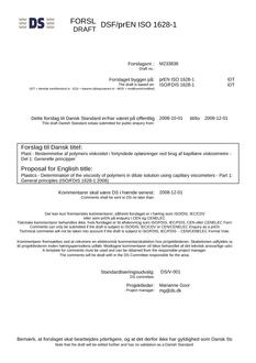 DANSK DSF/PREN ISO 1628-1