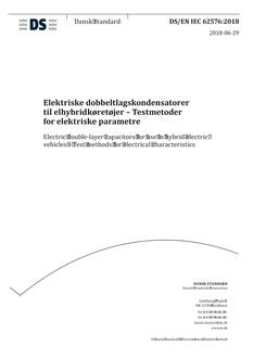 DANSK DS/EN IEC 62576