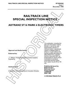 NR RT/SIN/068 ISSUE 1