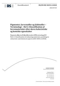 DANSK DS/EN ISO 18451-2