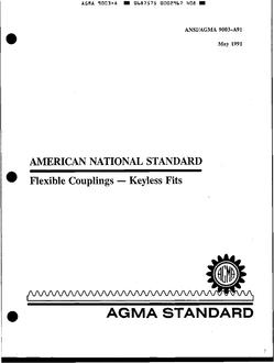 AGMA 9003-A91