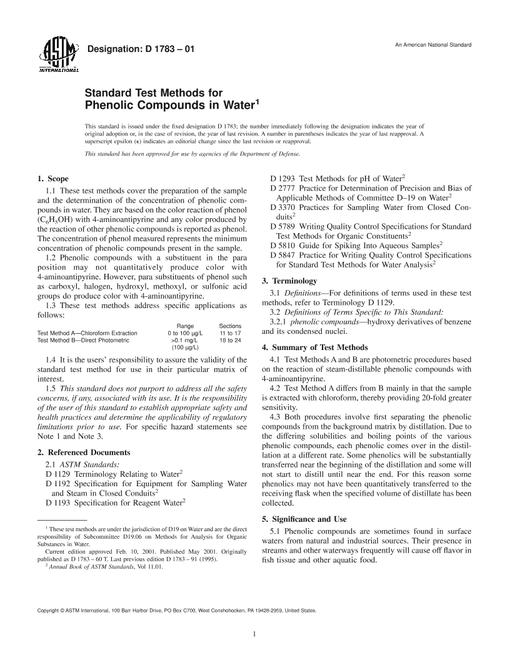 ASTM D1783-01