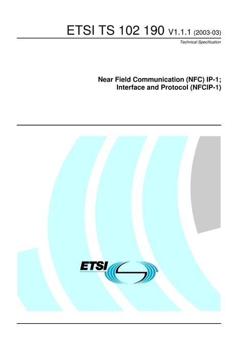 ETSI TS 102 190